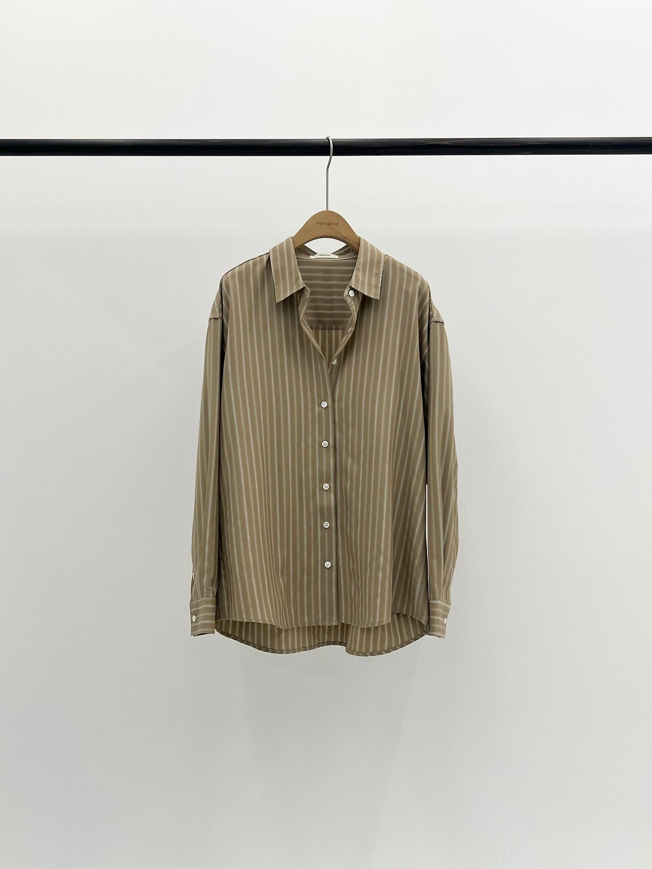 Soren tencel stripe shirt