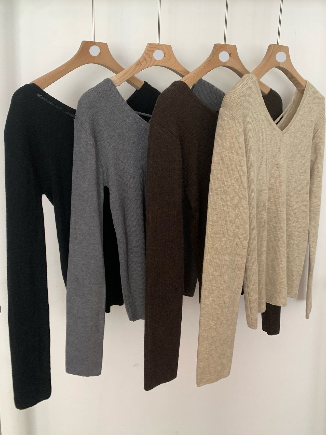 Ibon V-Neck knit-4col