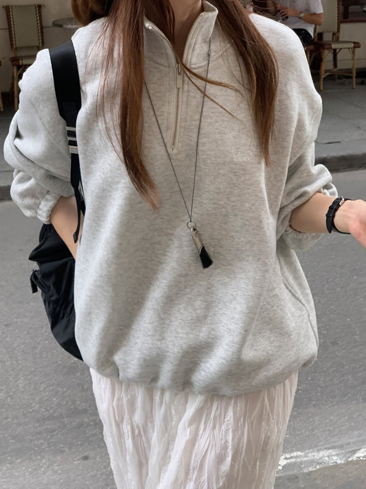 Rocher half zip-up MTM-2col