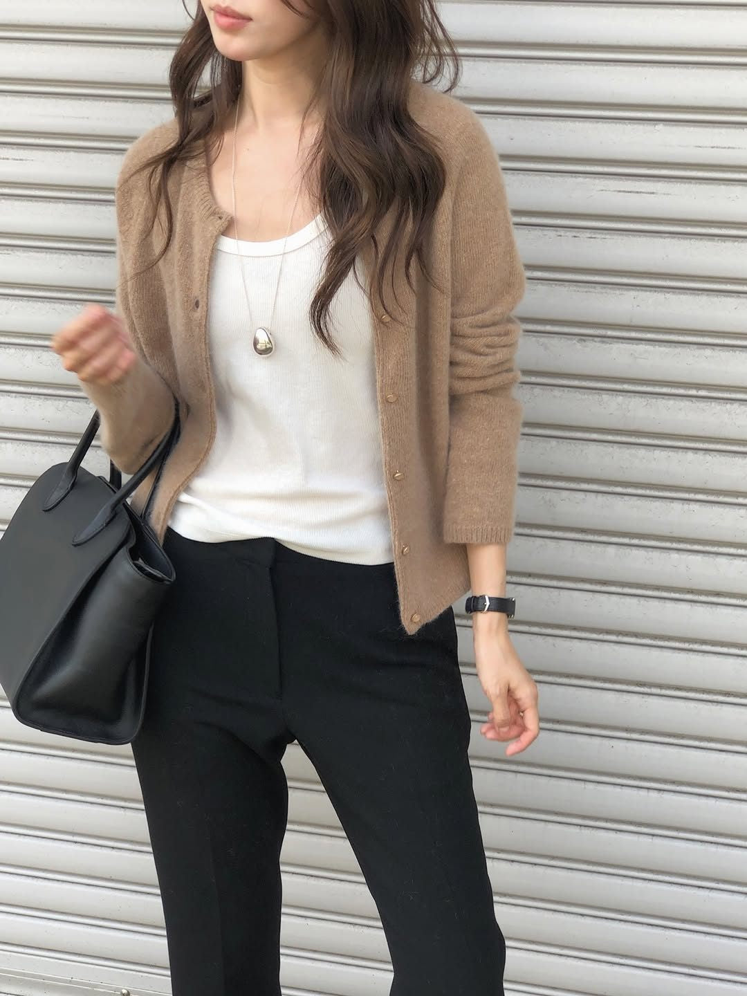pauline raccoon cardigan-2col