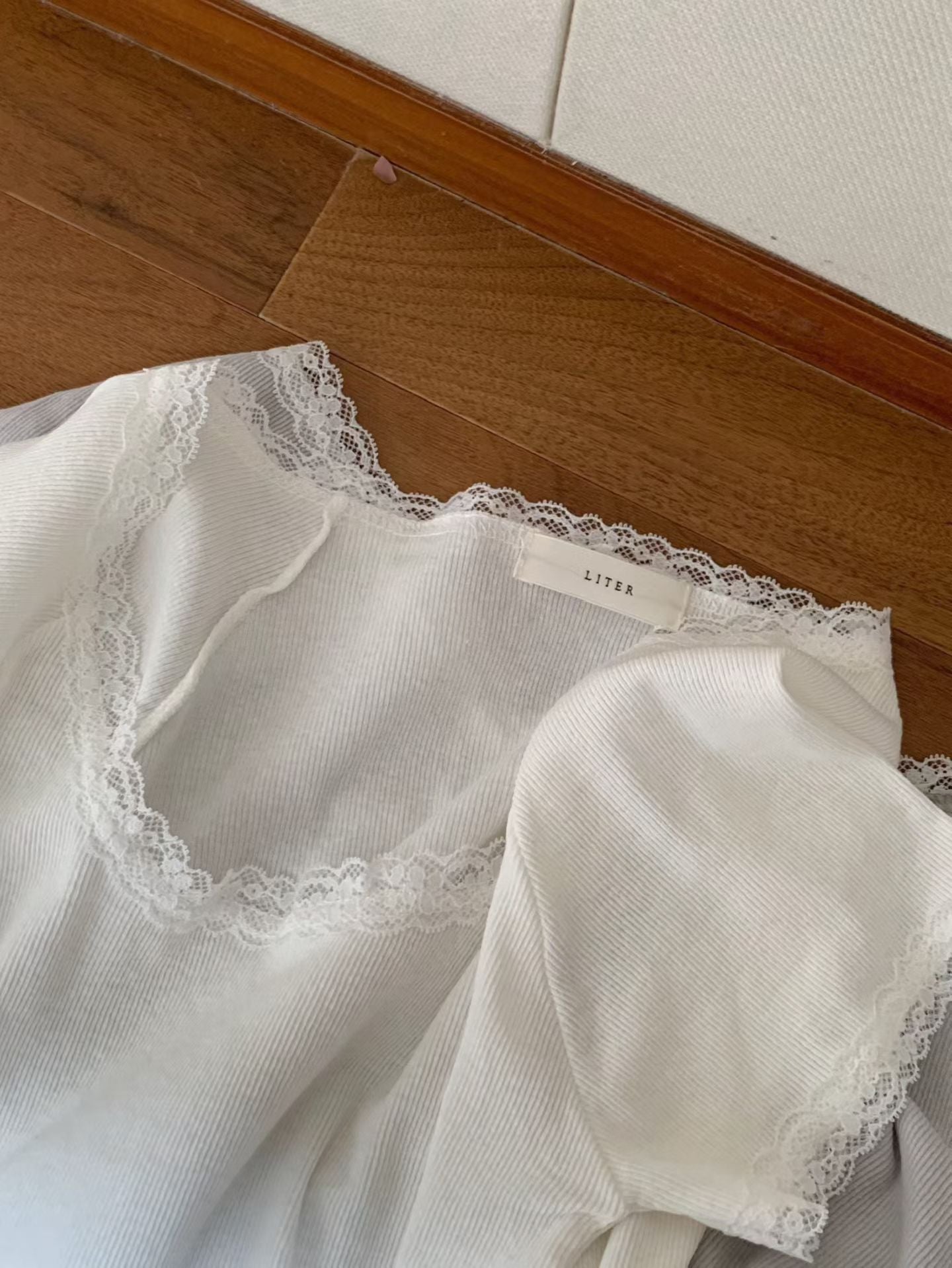 liter gelato lace T-2col