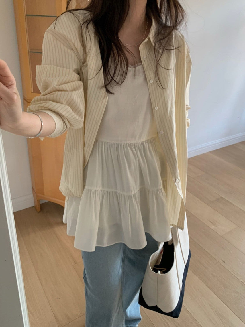 即納 Heart frill onepiece