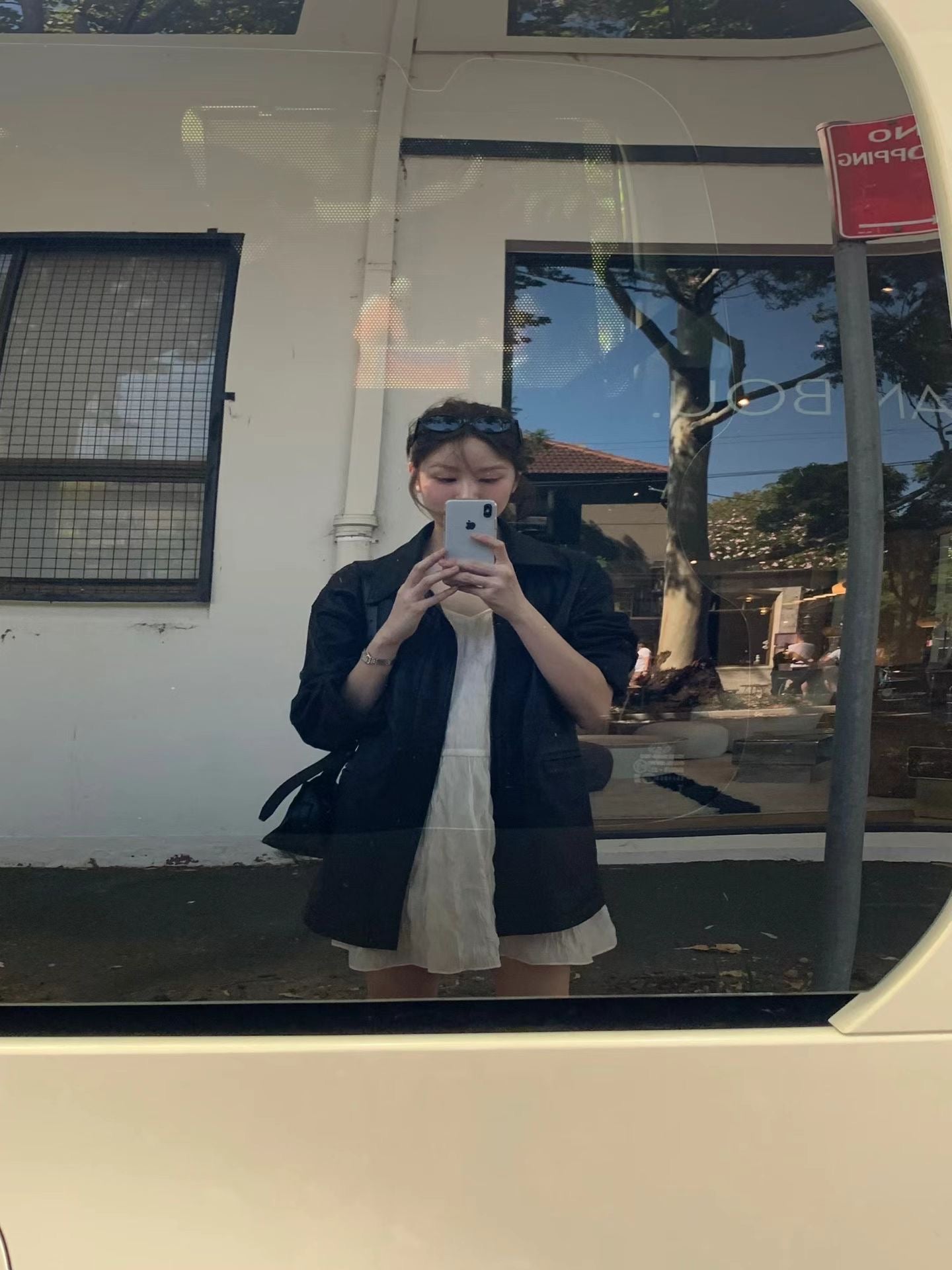 ivory即納 Ounce eilie string onepiece-2col