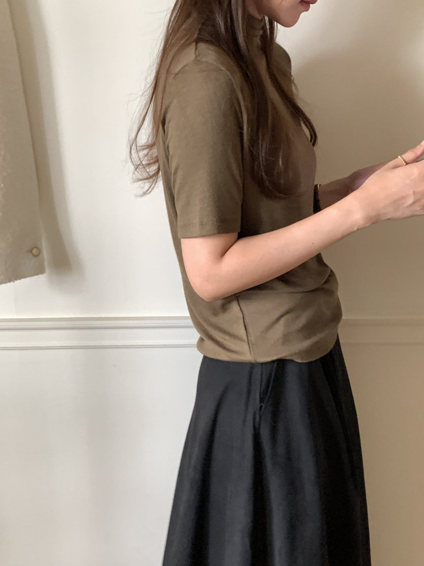 May mock-neck T-4col