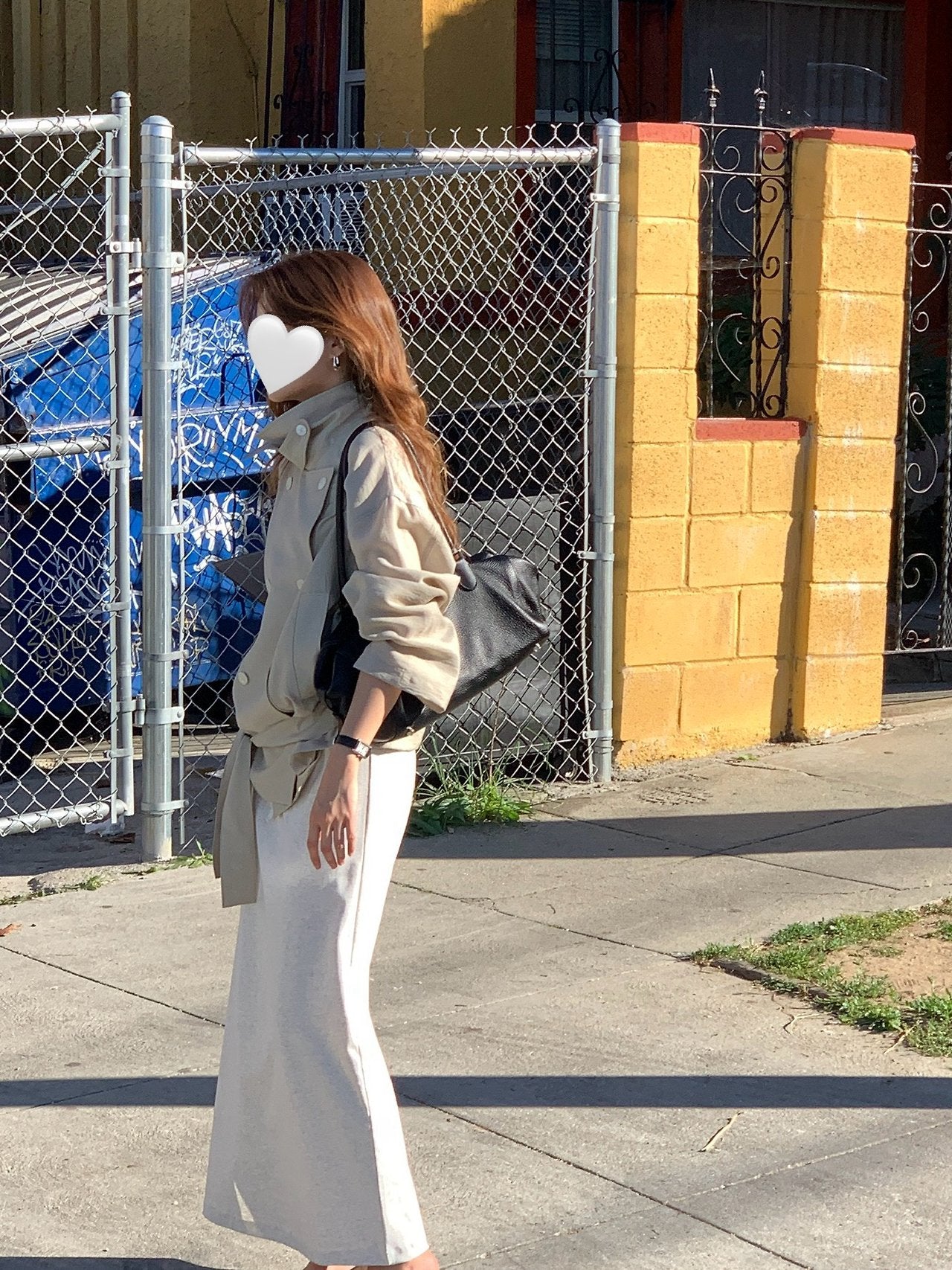 Rive jersey long skirt-4col