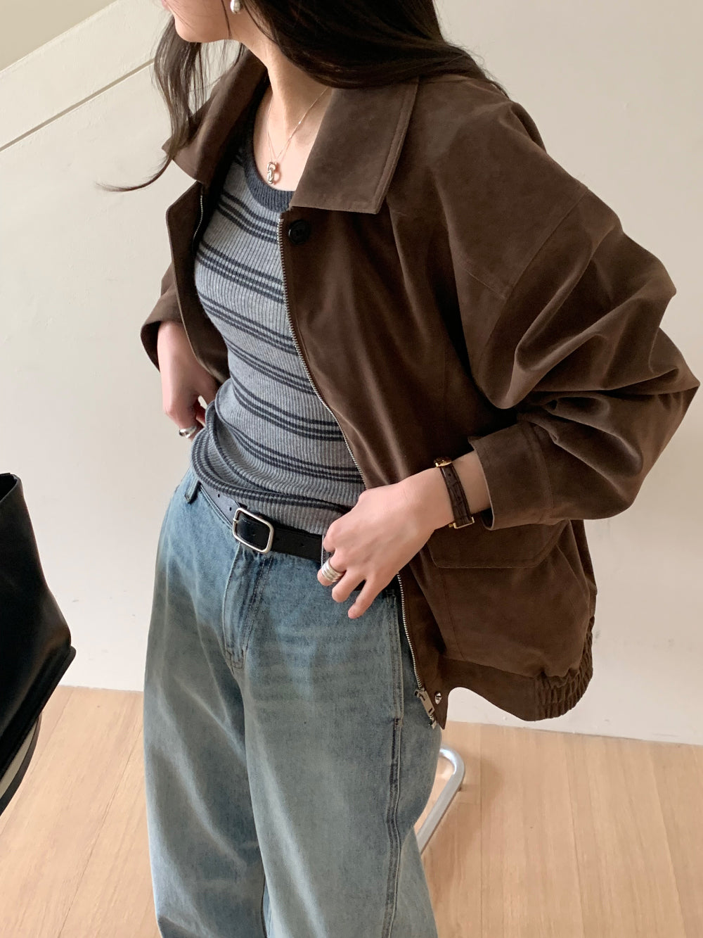 Robe Suede Jacket