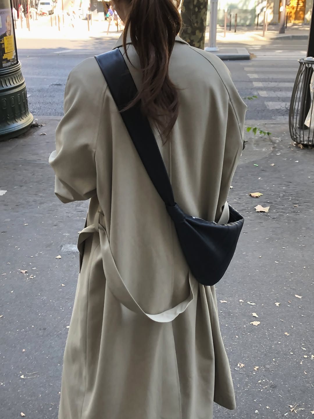 mare stripe-lining trench coat-2col