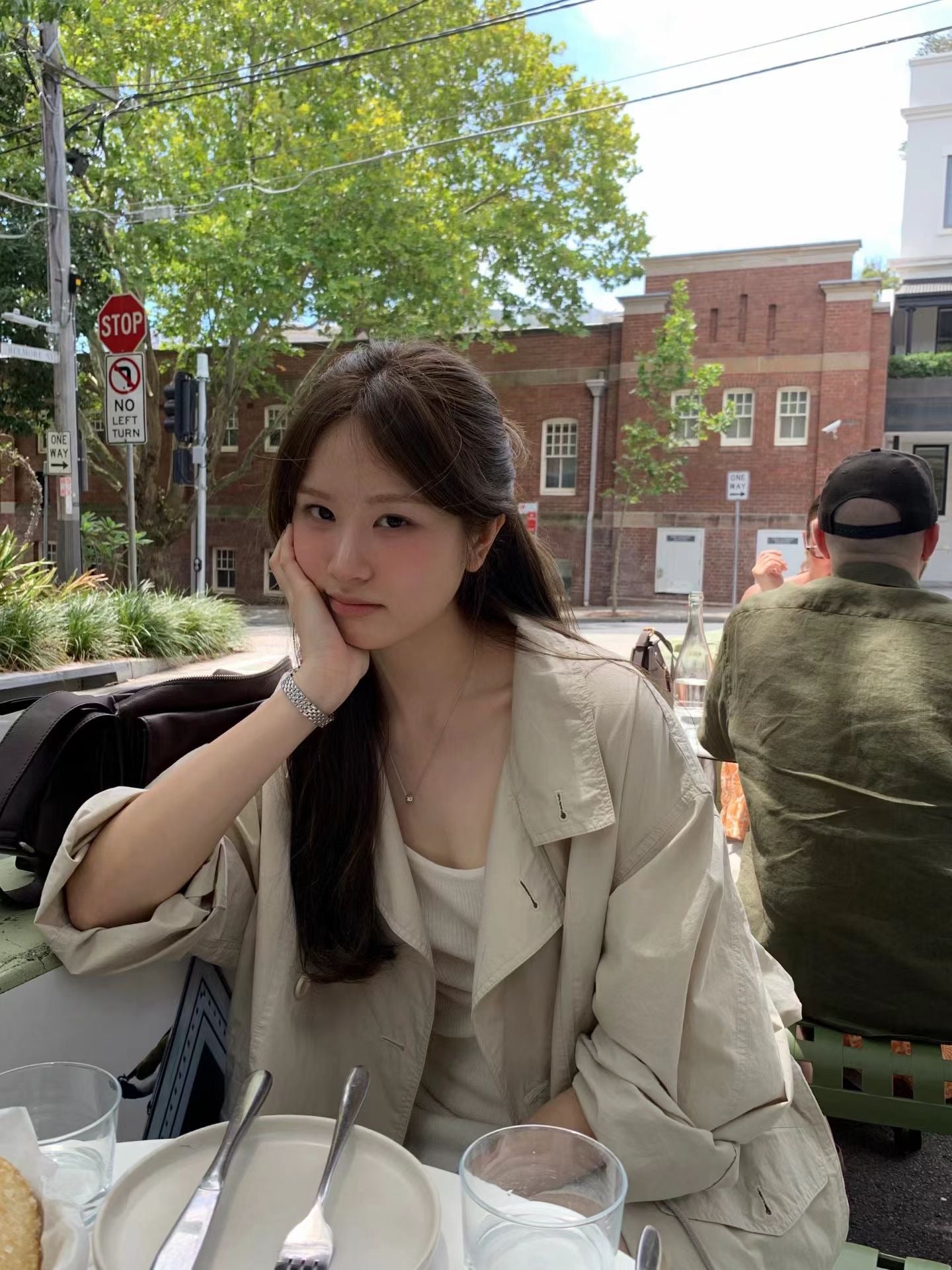 Ounce double half trench-2col