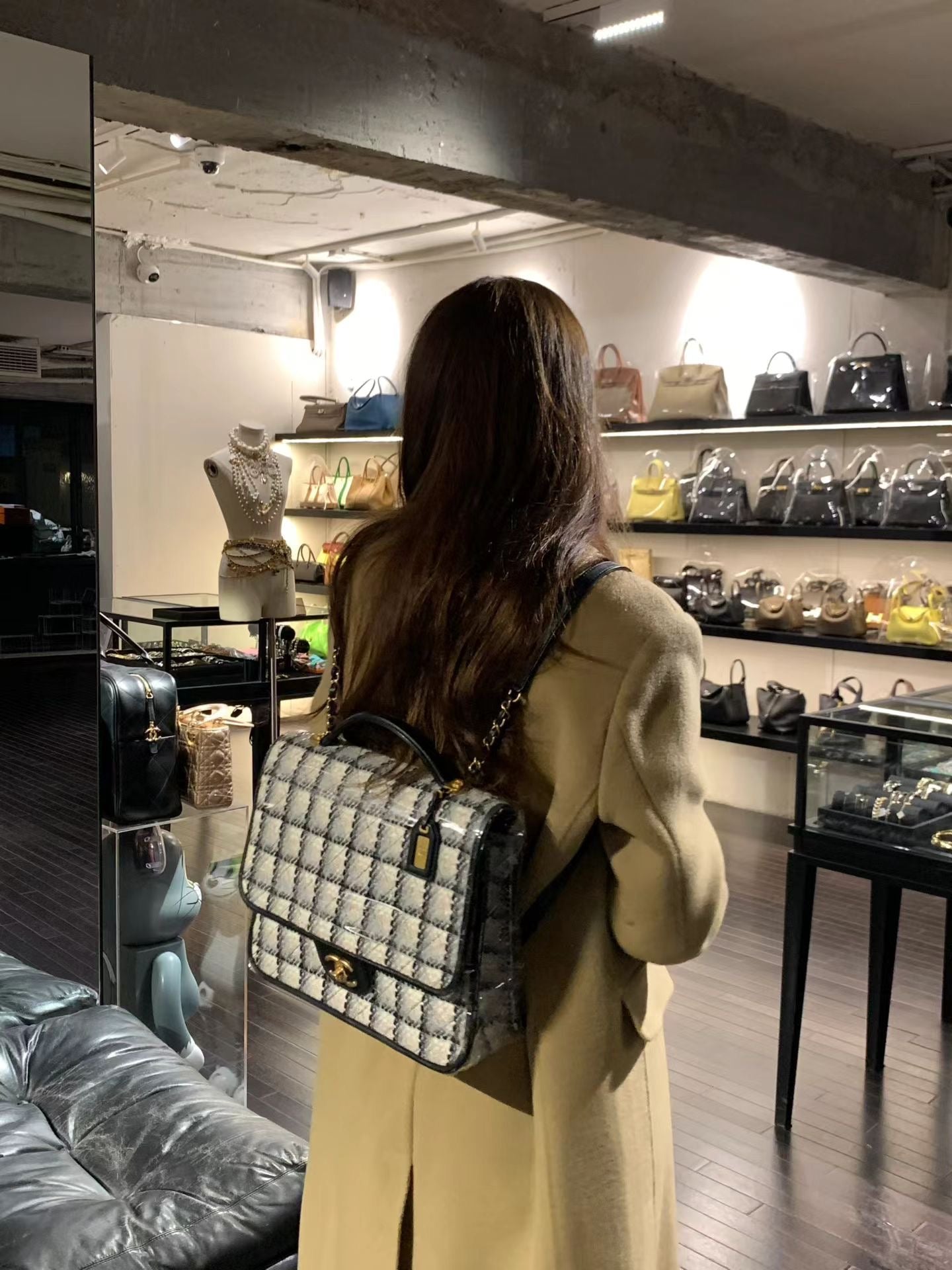 Ounce handmade tate cashmere coat-3col