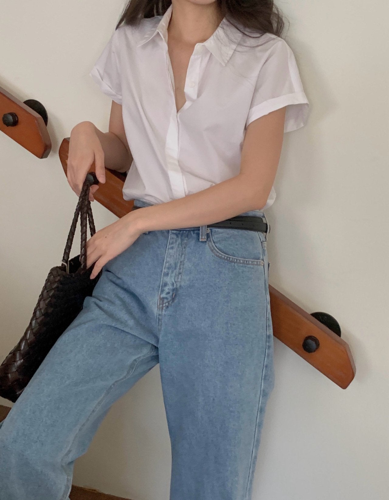 Cotton cabra shirt-3col