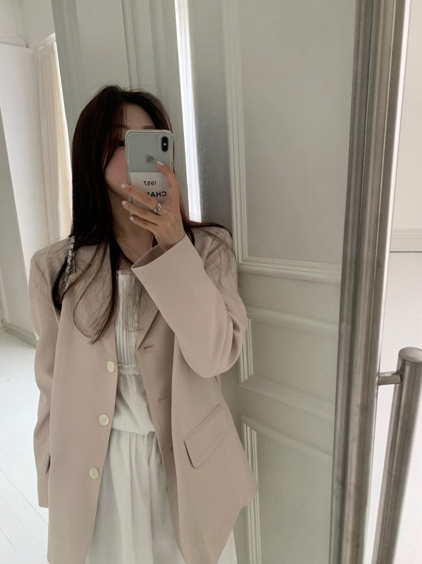 Wish poly jacket-2col