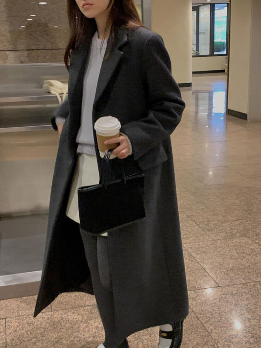 Wool single coat-3col