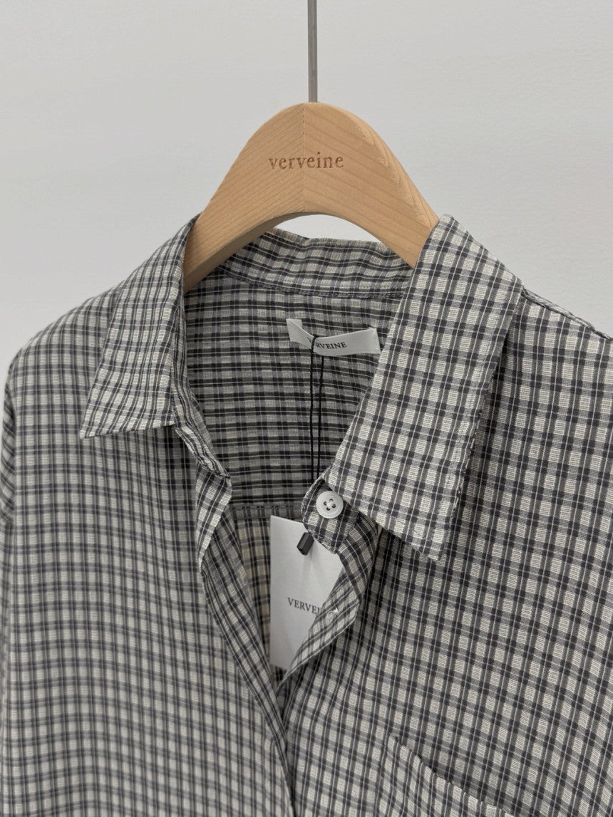 Paddington check shirt-2col