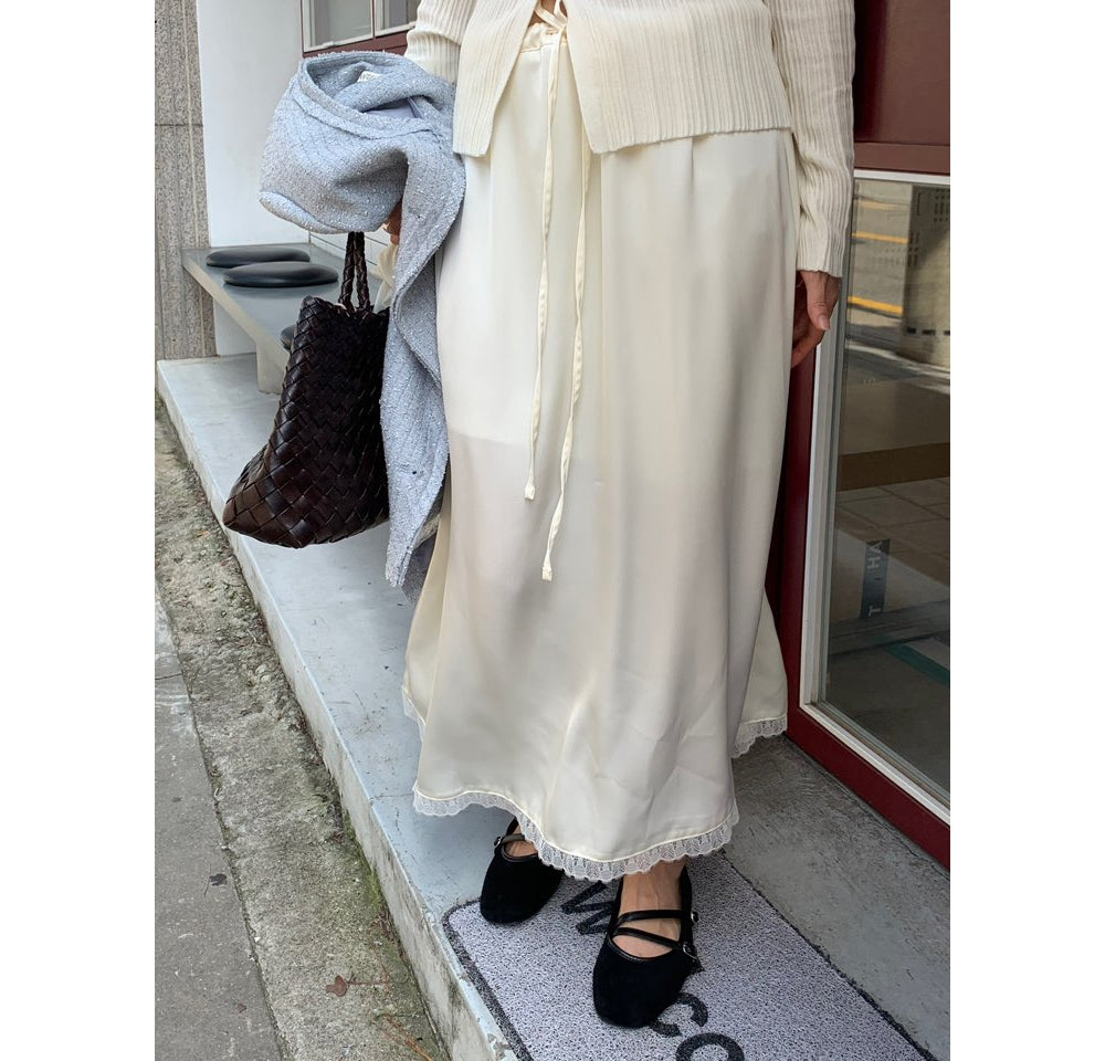 Nua Lace Skirt-2col