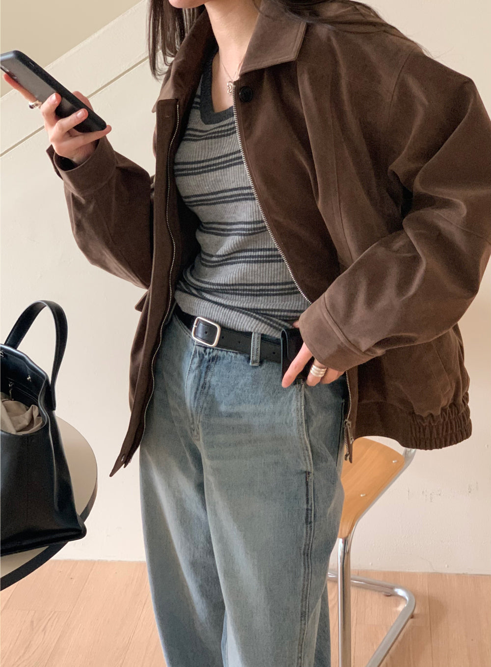 Robe Suede Jacket