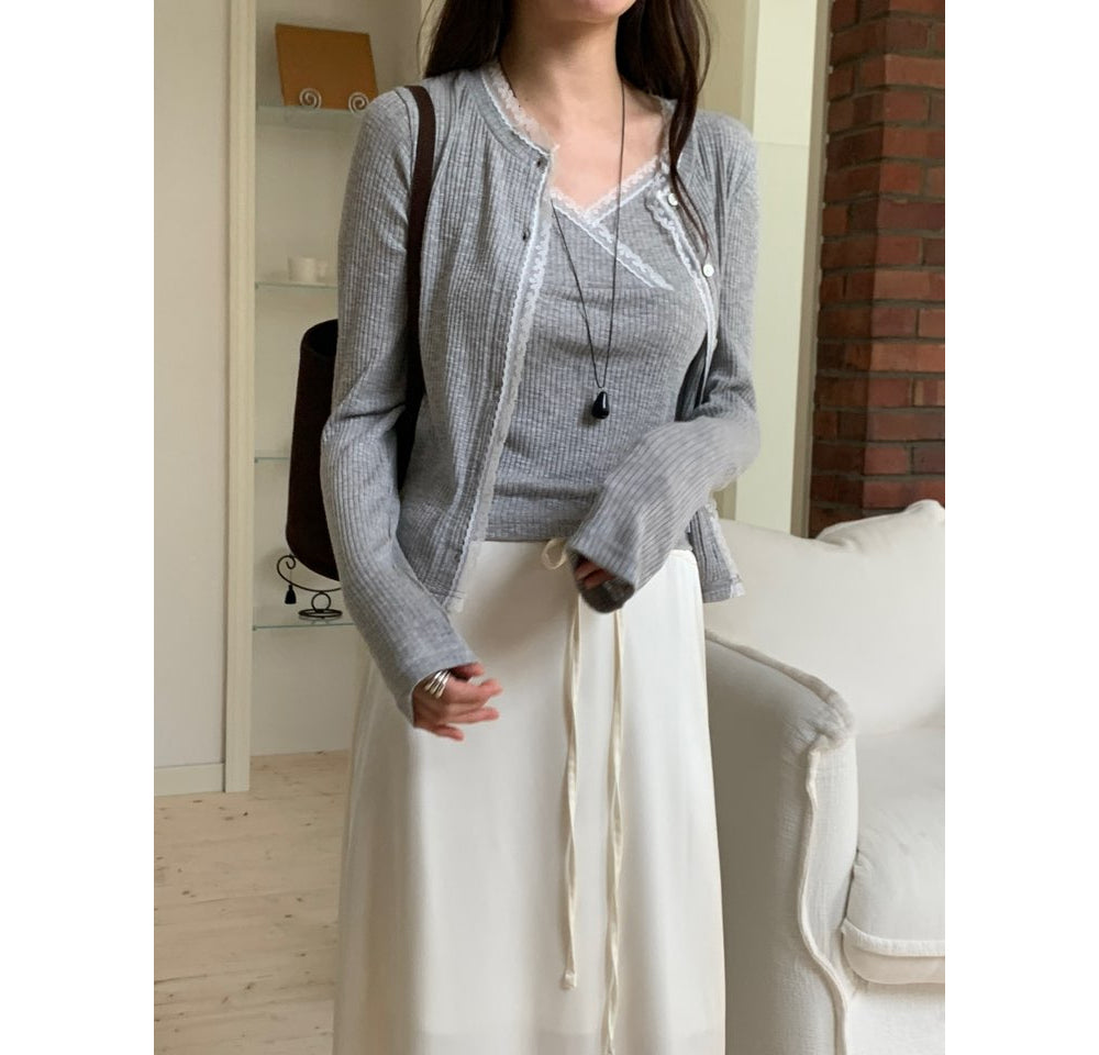 Vince Cardigan Set-2col