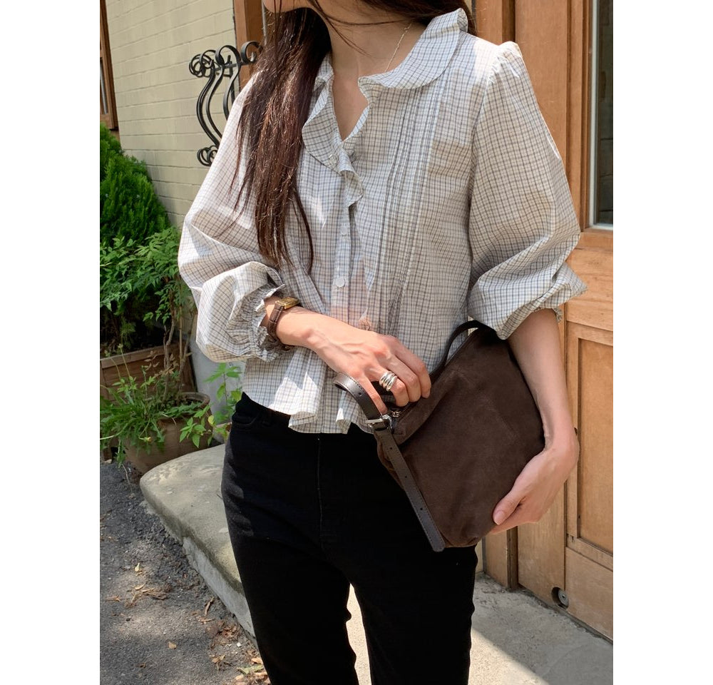 Moai Blouse-2col