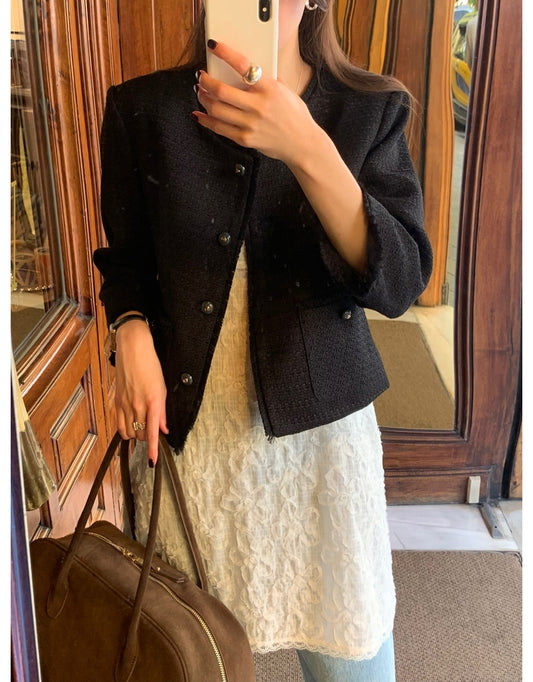 Alle tweed jacket-3col