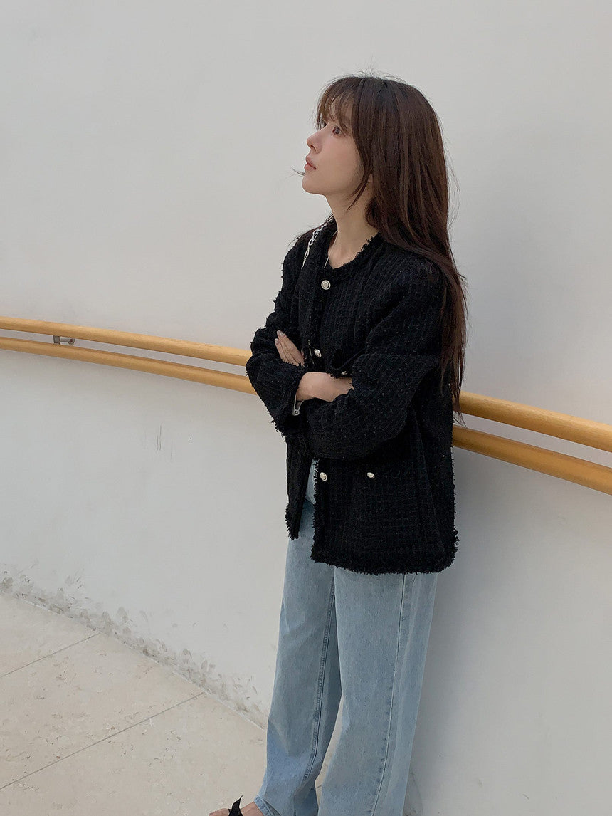 Edga tweed jacket-3col