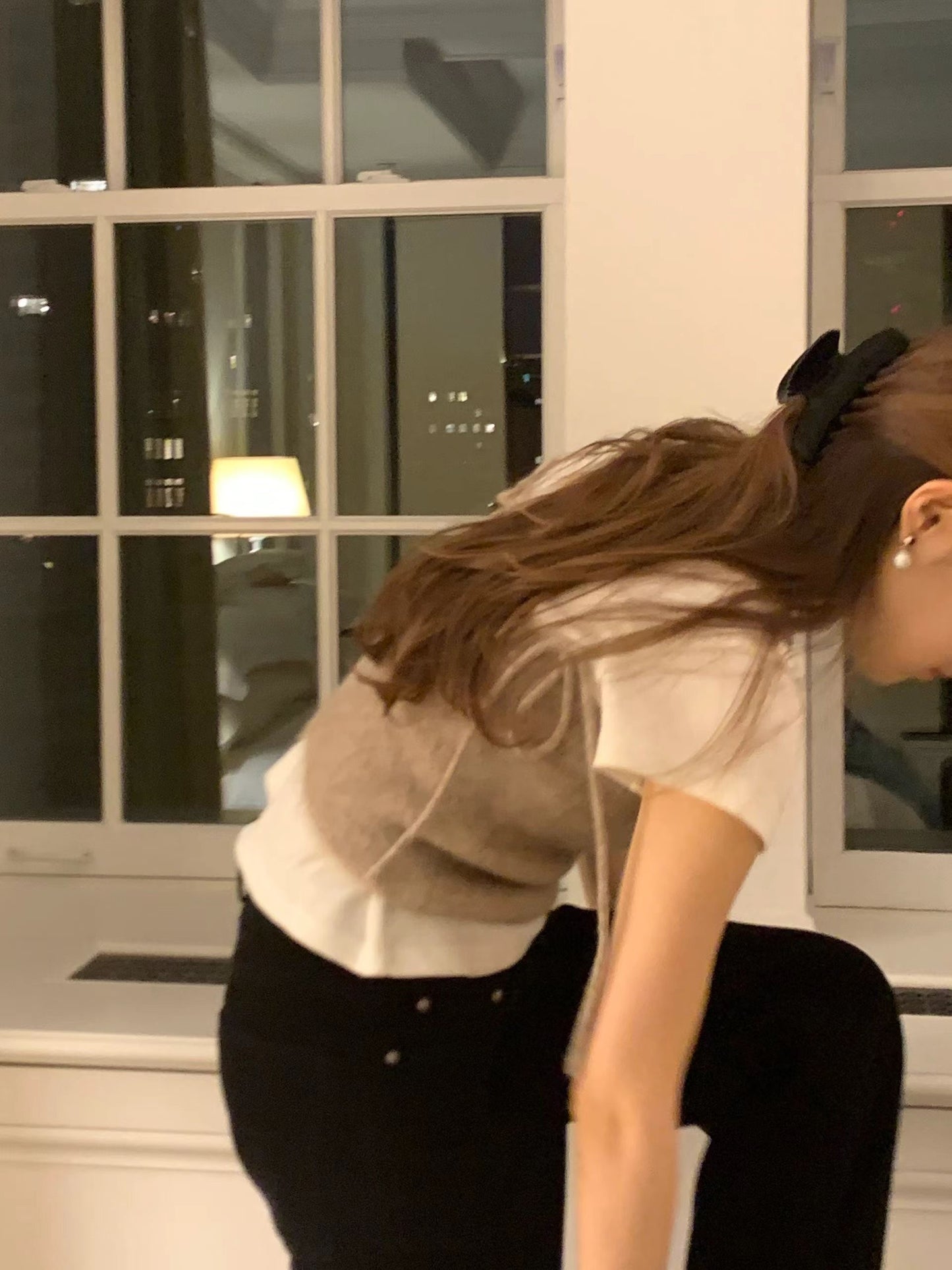 Ounce hairly alpaca bustier-2col