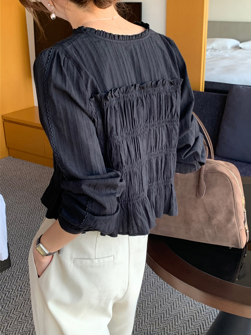 Mogu blouse-2col