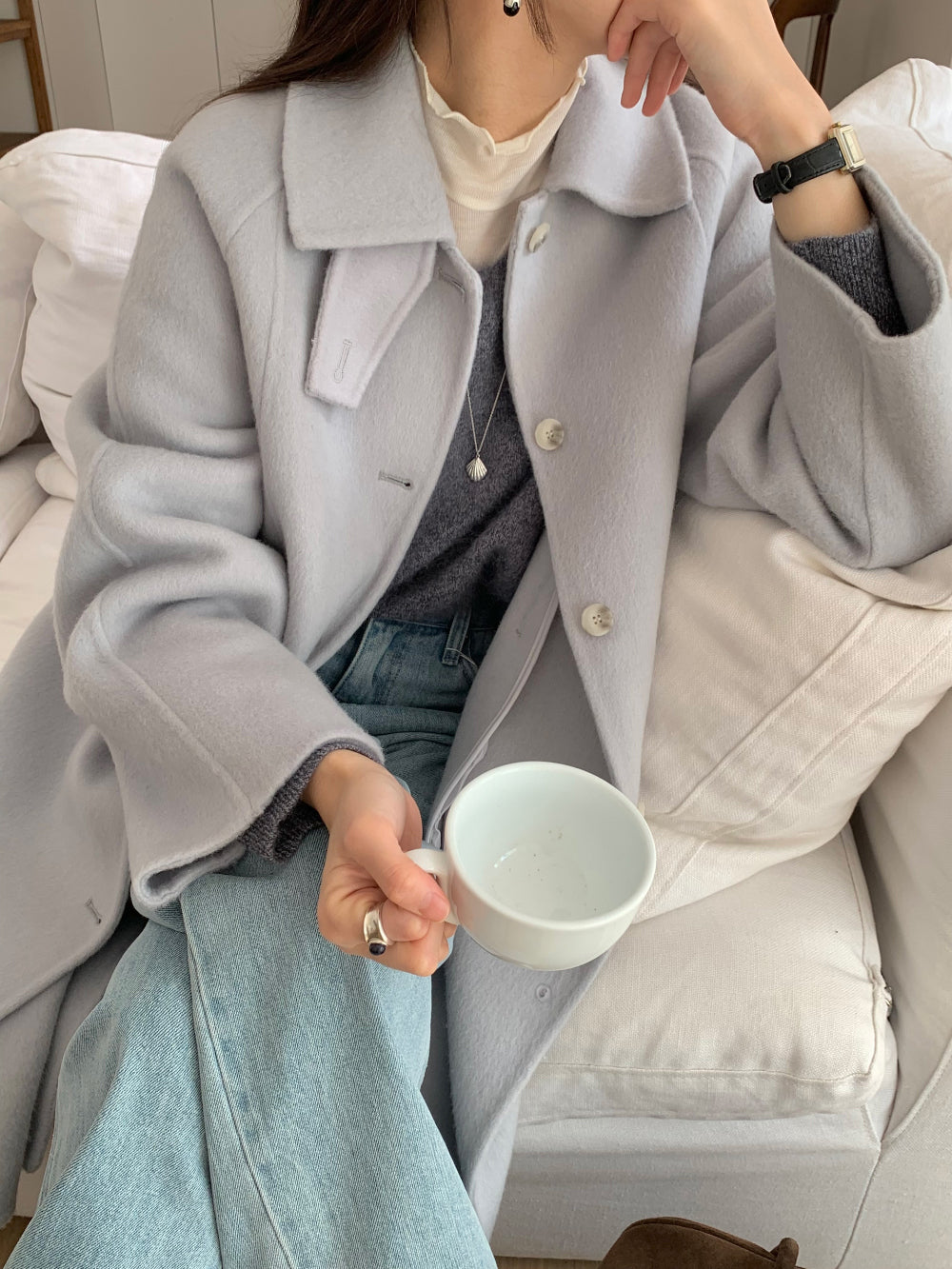 one mile long handmade coat-3col