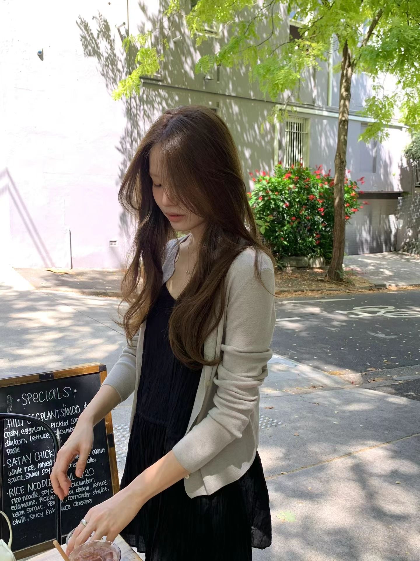 ivory即納 Ounce eilie string onepiece-2col