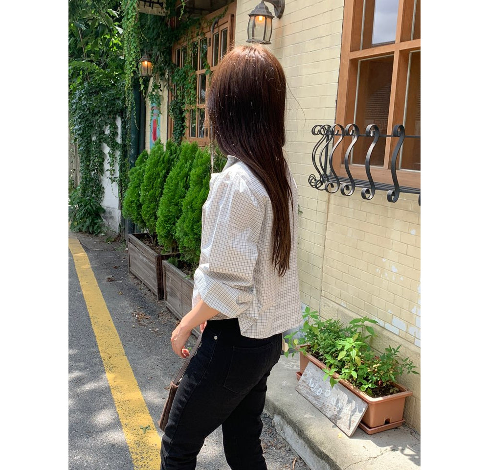 Moai Blouse-2col