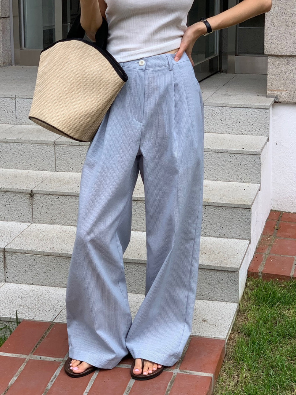 Blooming pants-2col