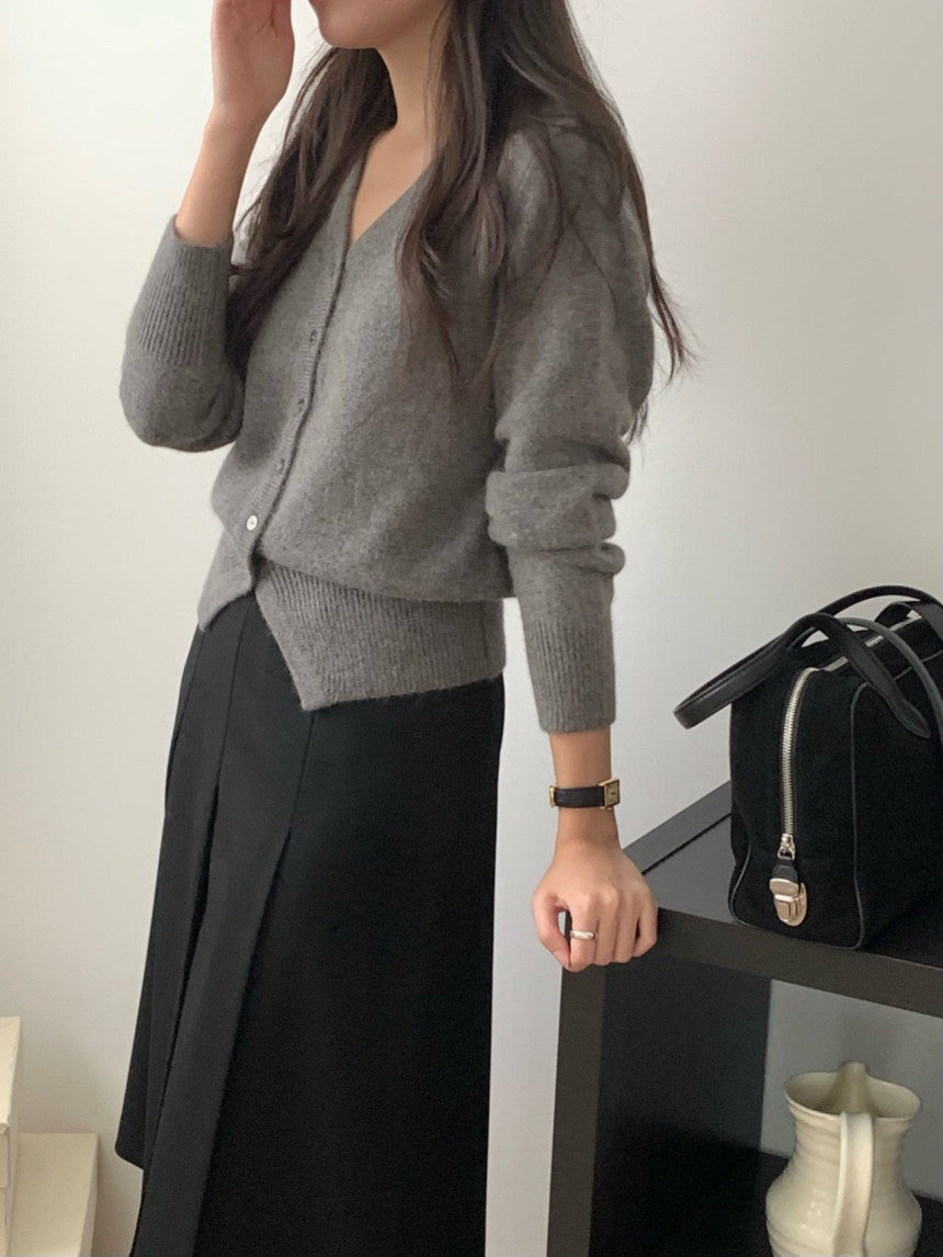 Raccoon cardigan-4col