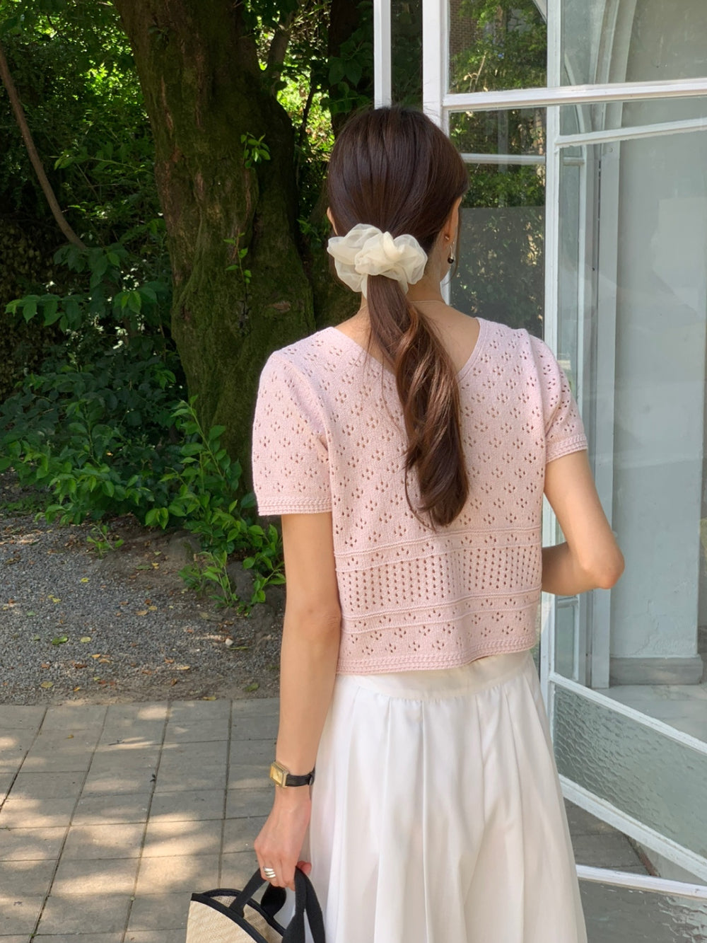 Flute cardigan-3col