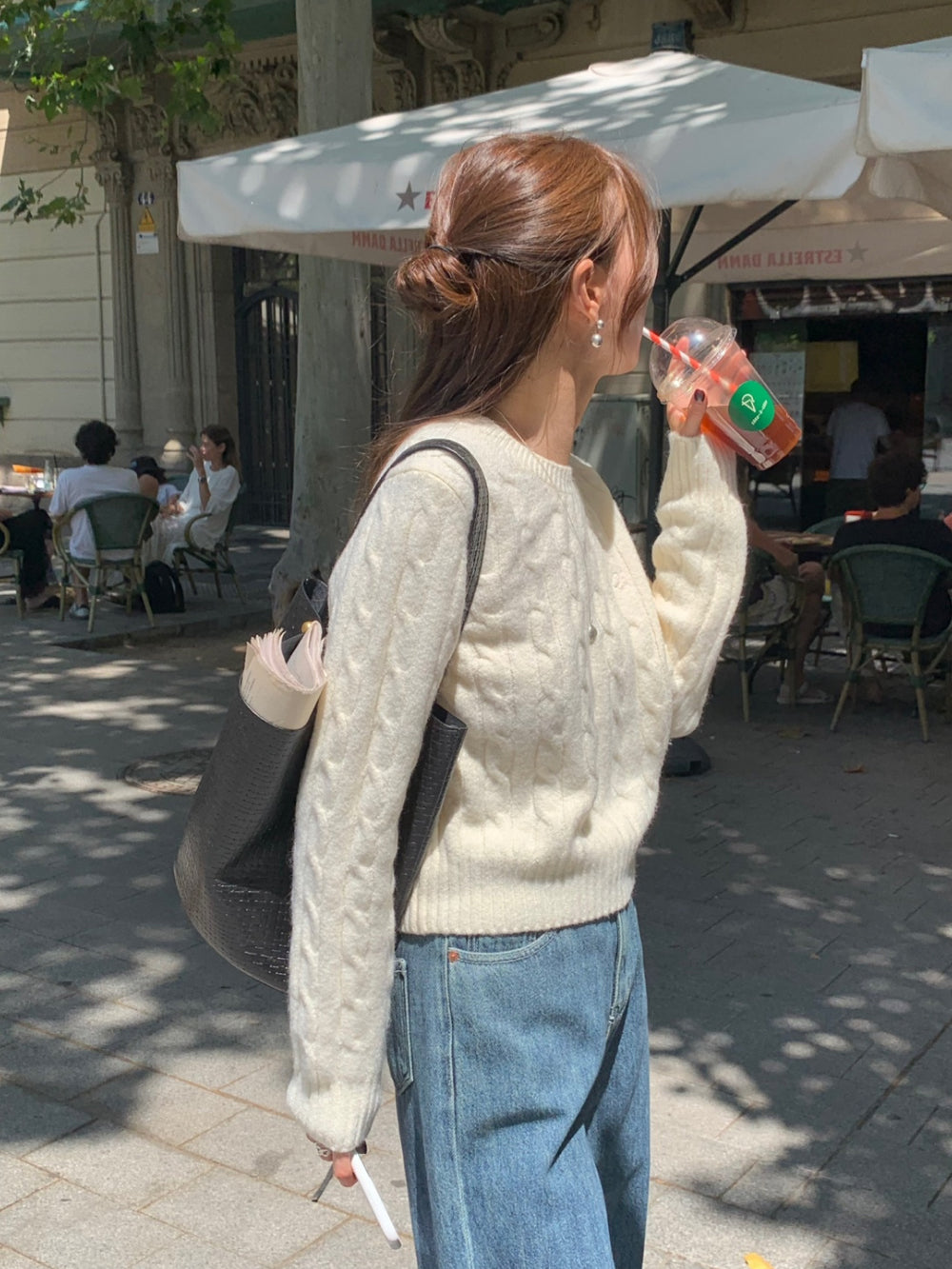 Weather twist knit-4col
