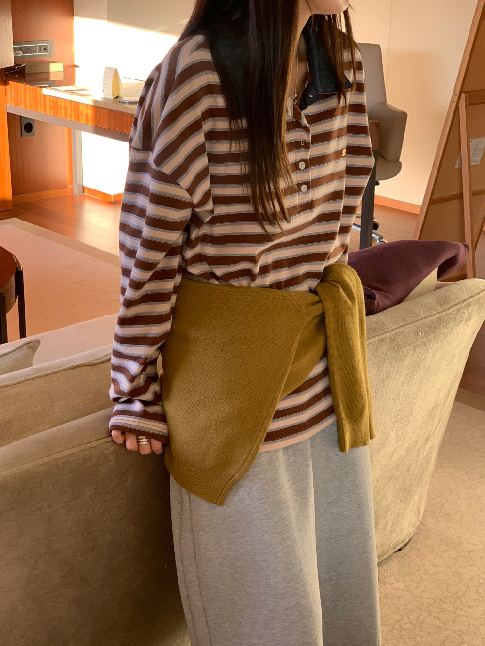 peace s.t collar T-3col