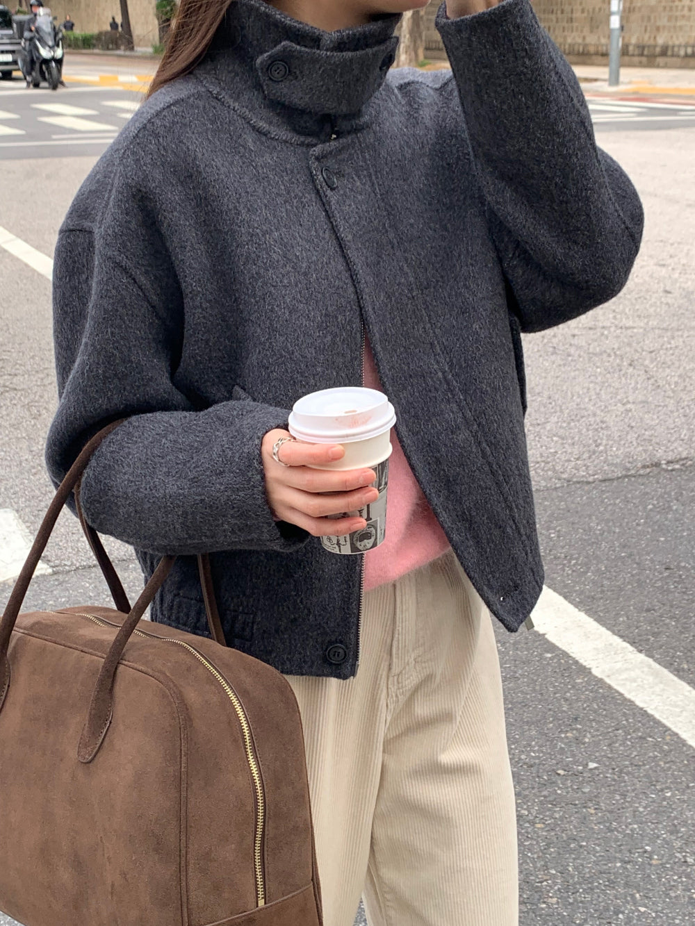 coco handmade short jacket-3col