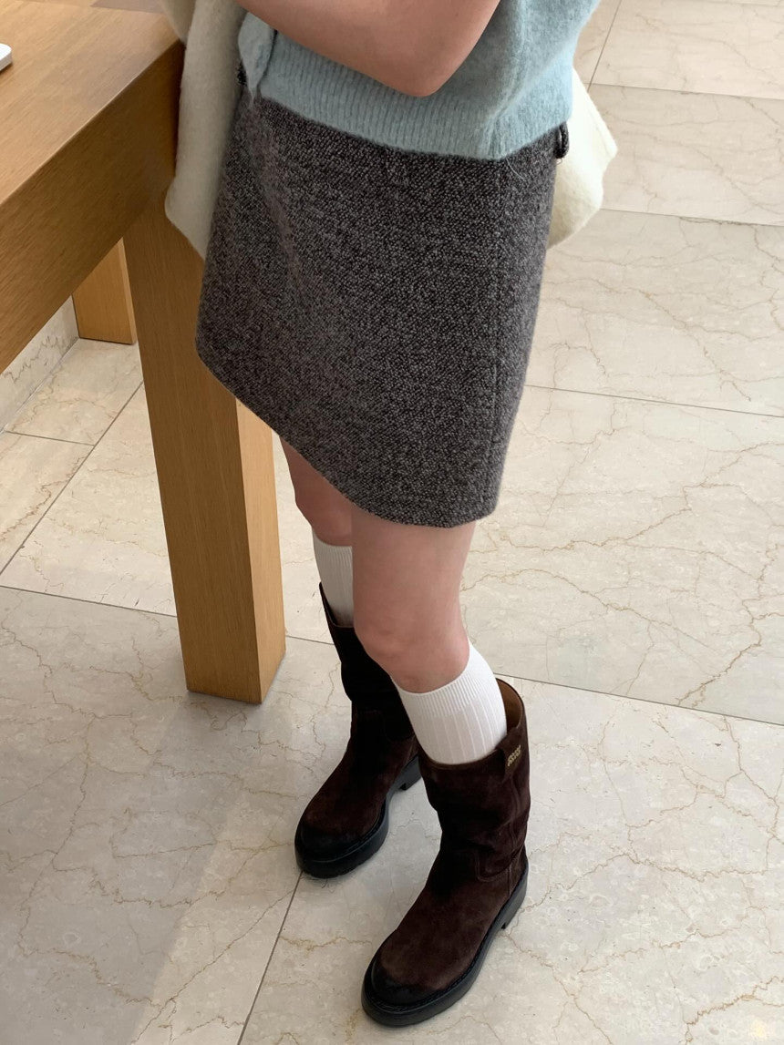 Haven wool skirt-2col