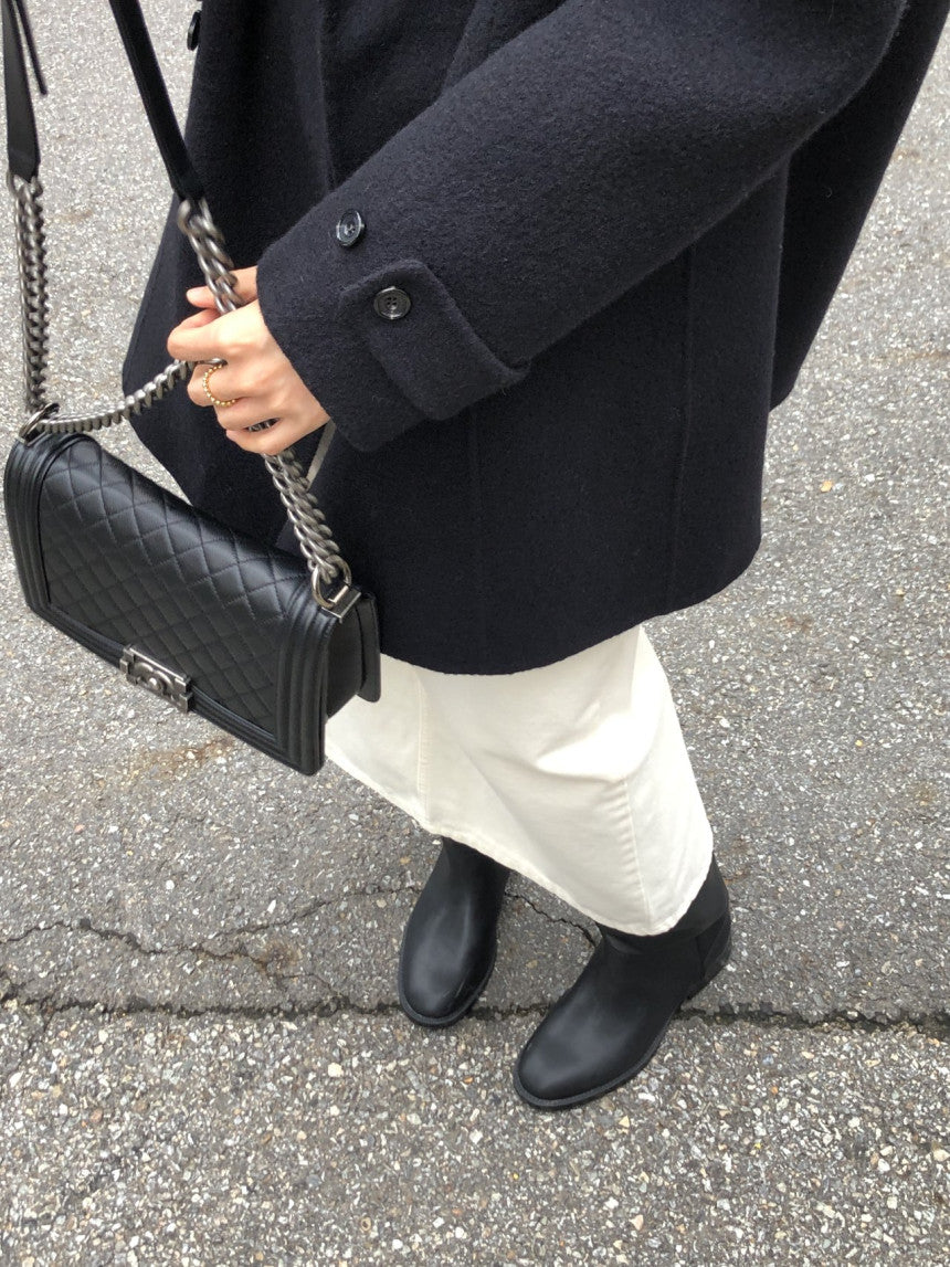 Ellen double handmade coat-2col