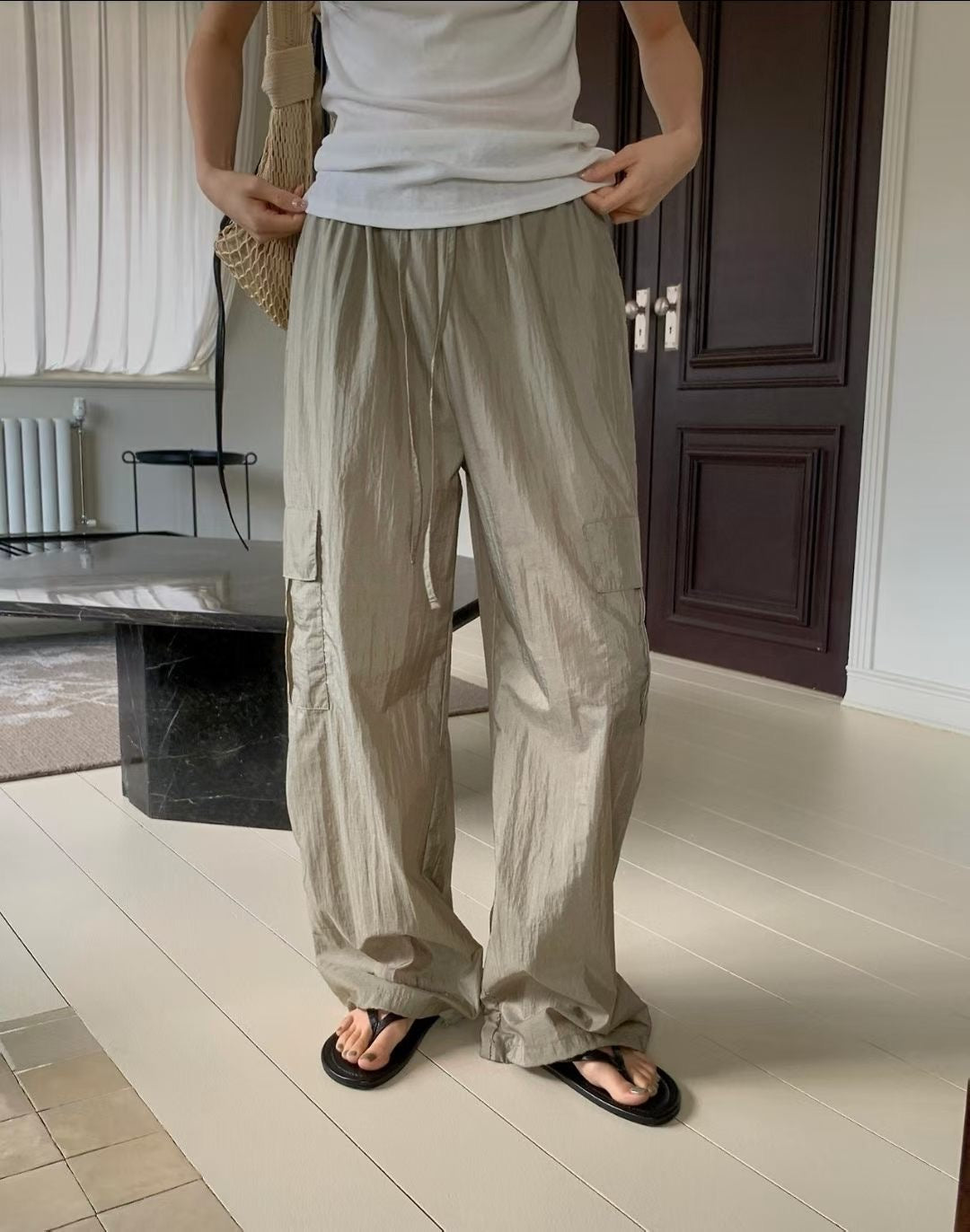 ami cargo pants-4col