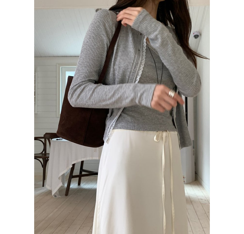 Vince Cardigan Set-2col