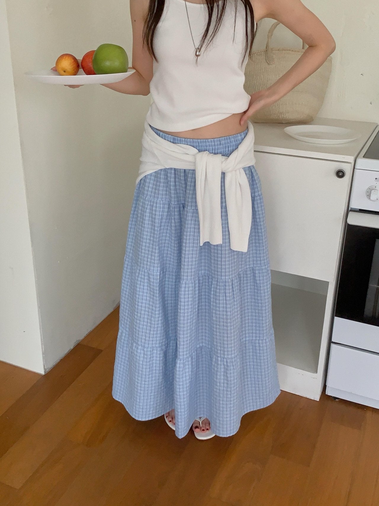 Rudy cheak skirt-2col