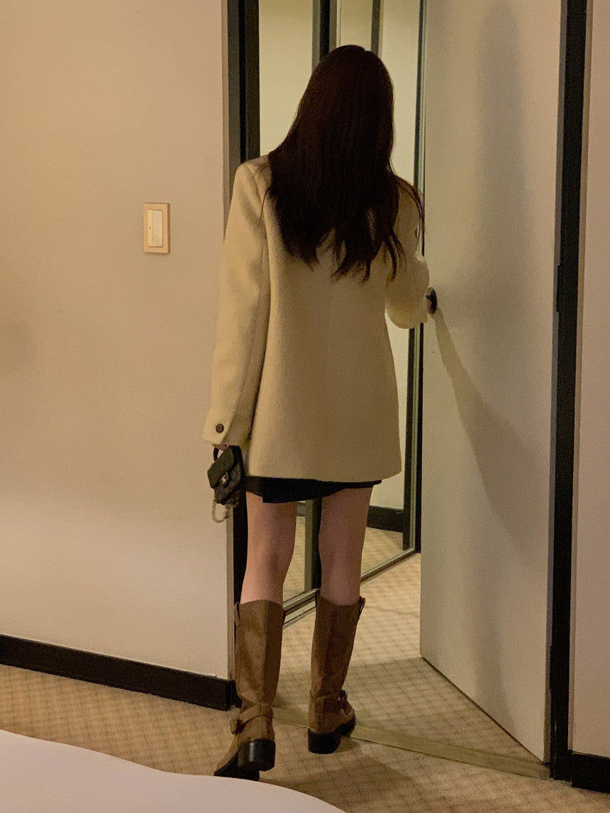 Lemiel wool coat-2col