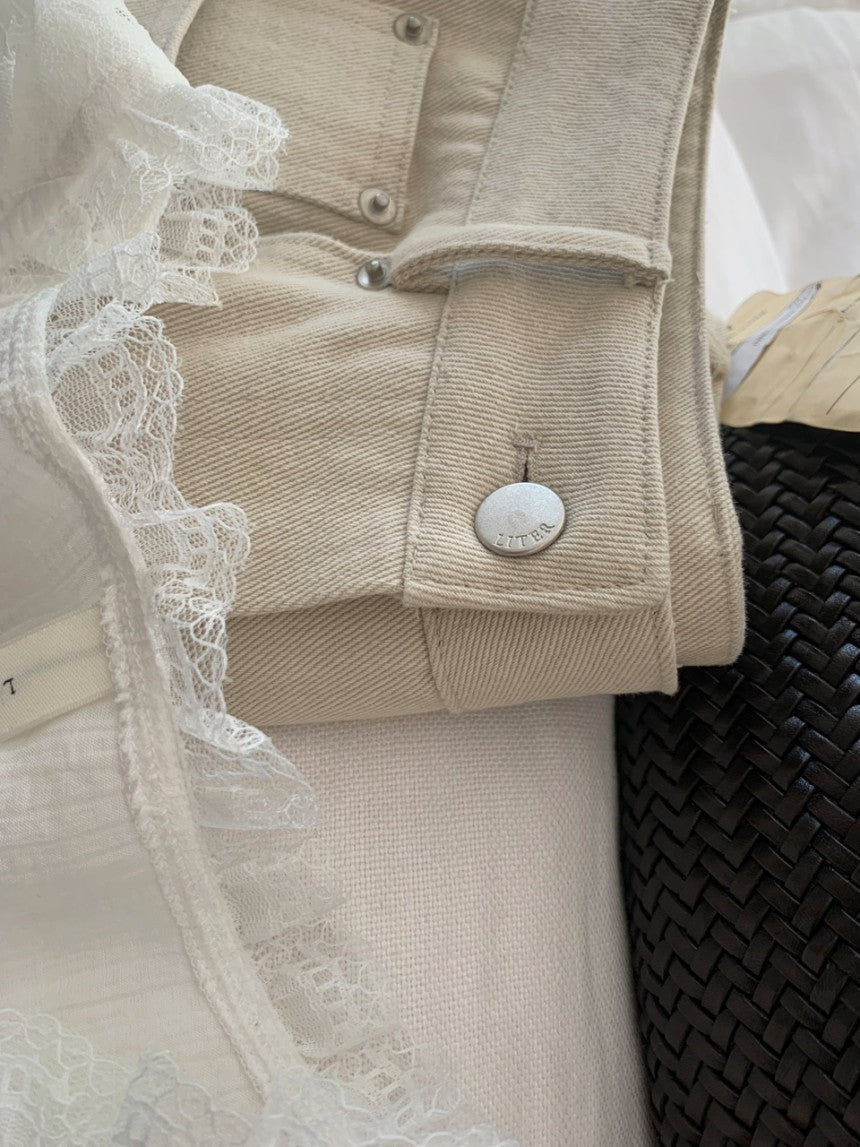 liter mercy washed cotton pants