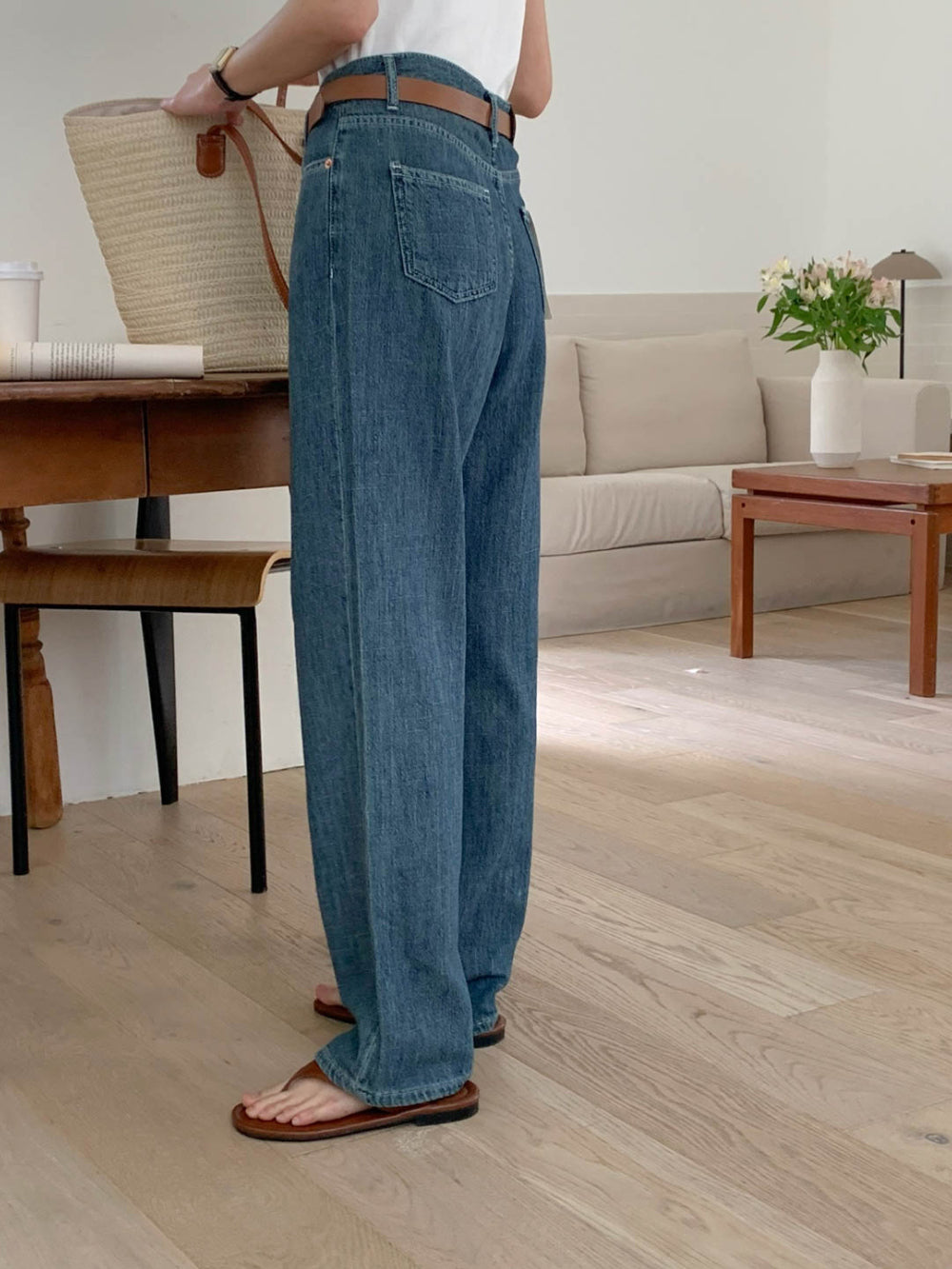 Sydney linen denim-4col