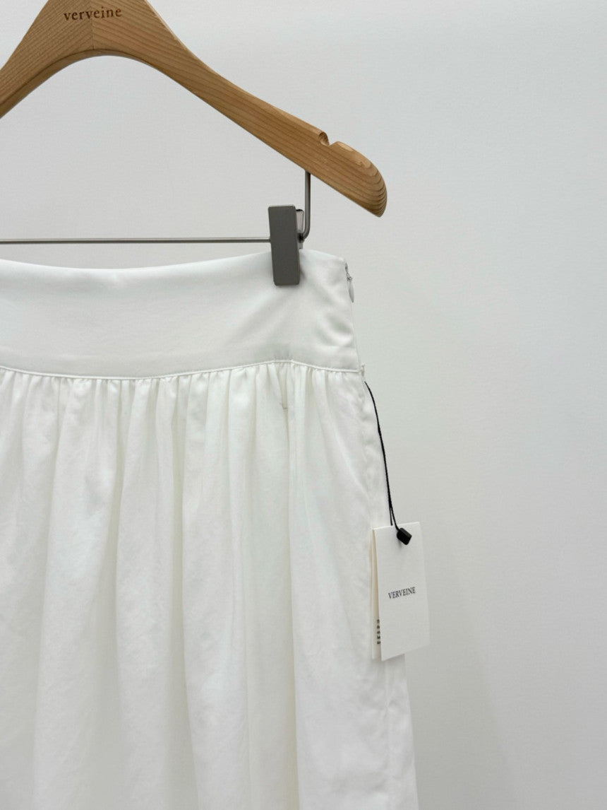 Sally layered tencel short skirt-2col