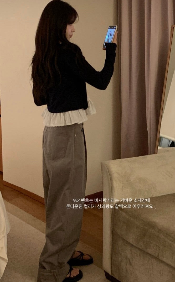 linen cardigan-4col