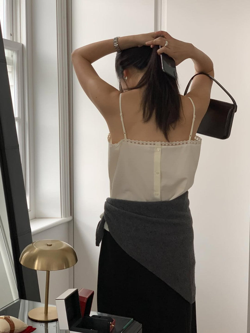 Fetal button sleeveless-3col