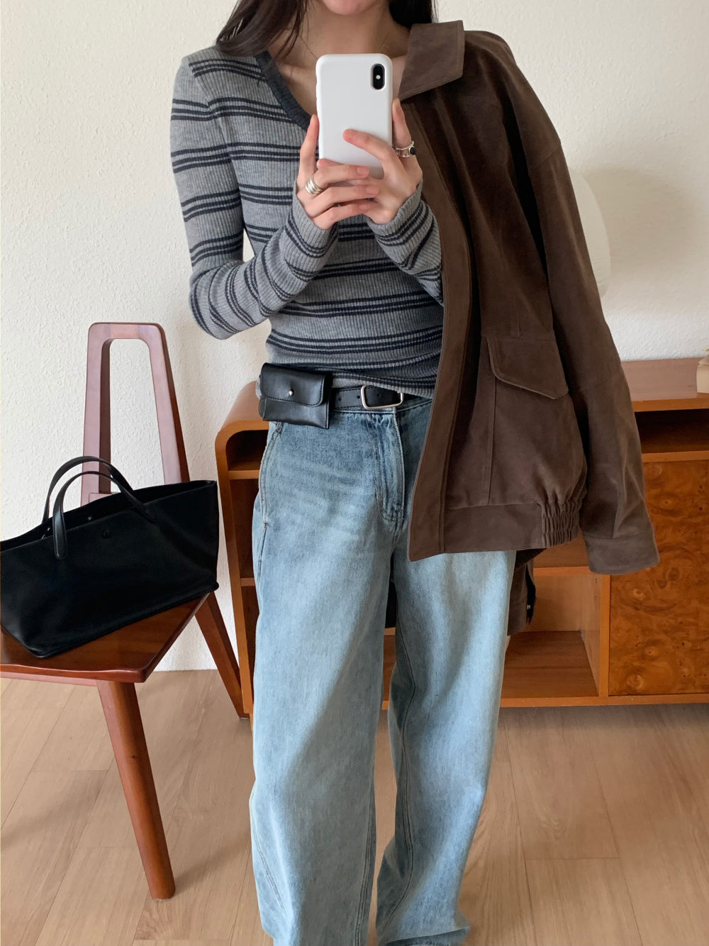 Robe Suede Jacket