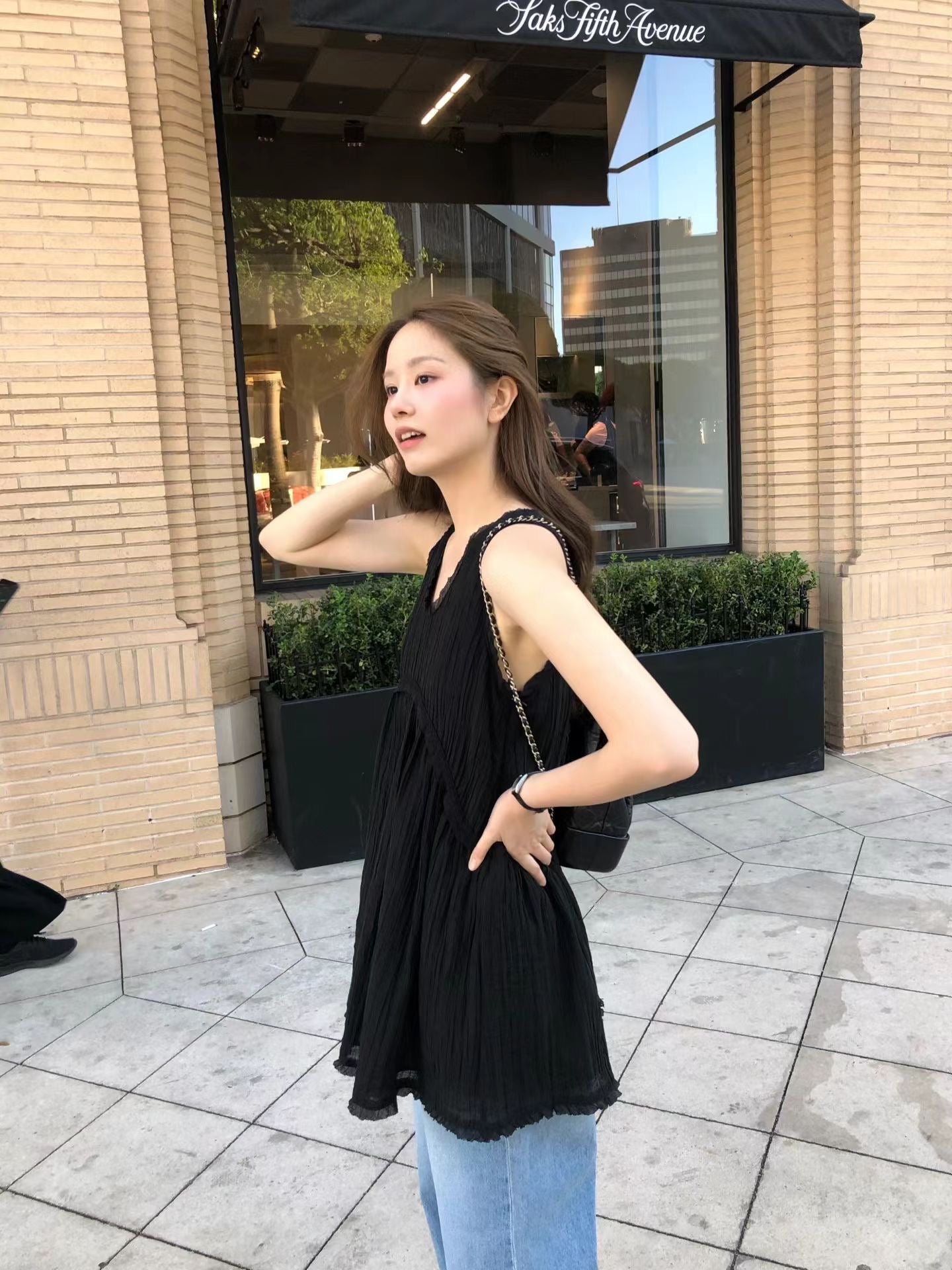 Ounce sheer u neck onepiece-2col