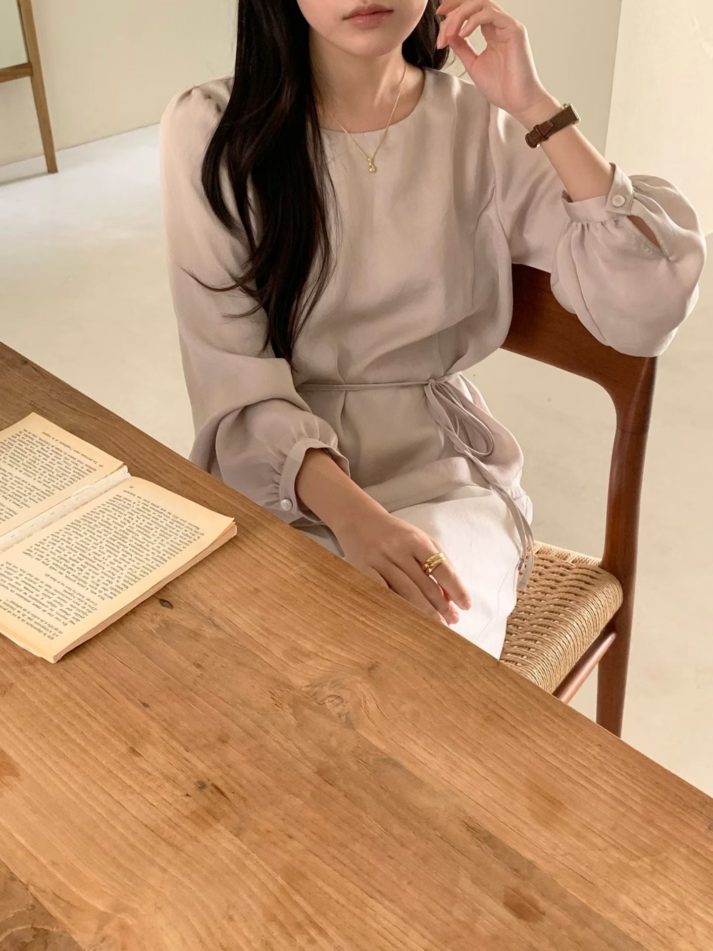 dear satin blouse-3col