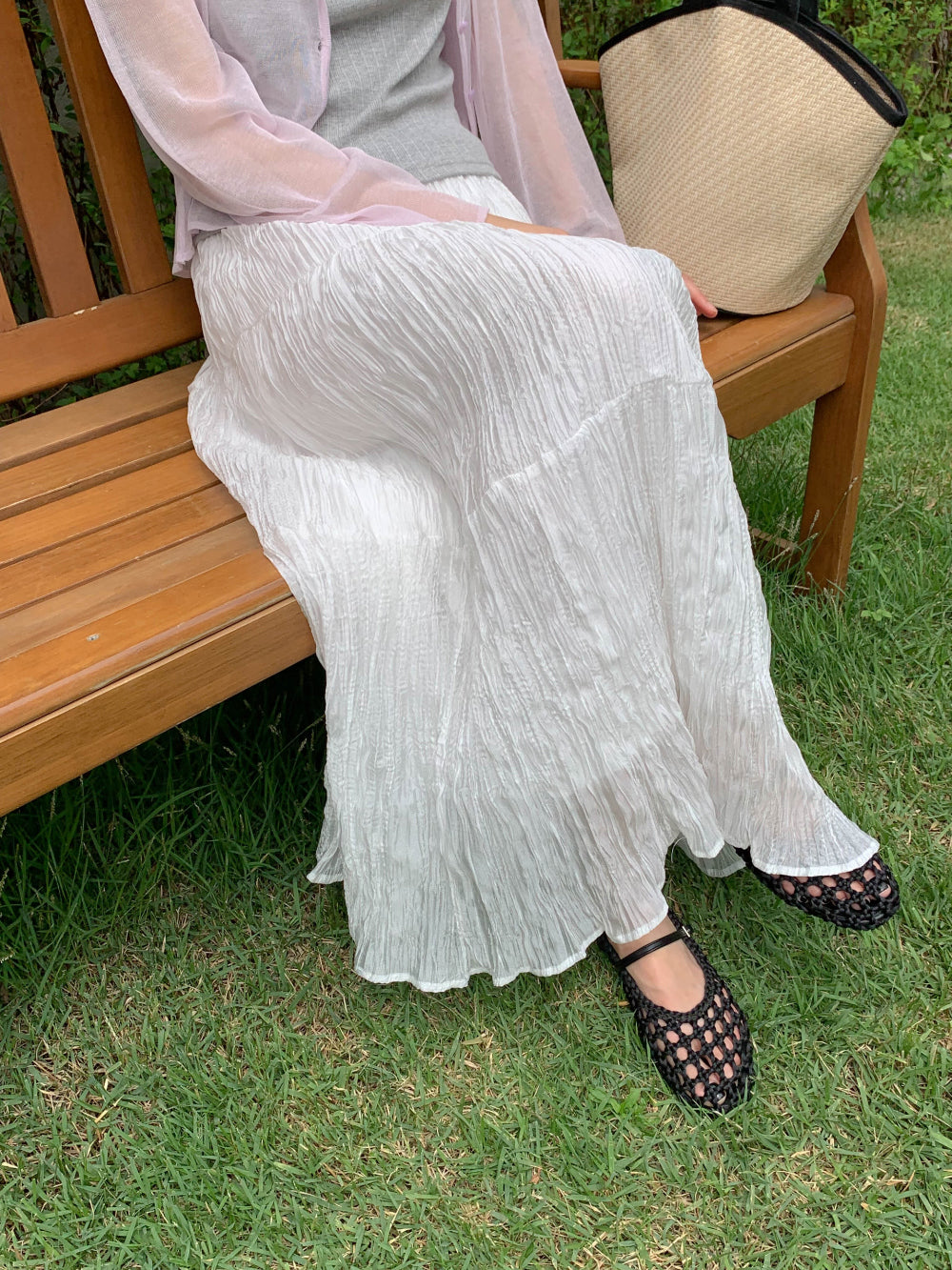 muse wrinkle skirt