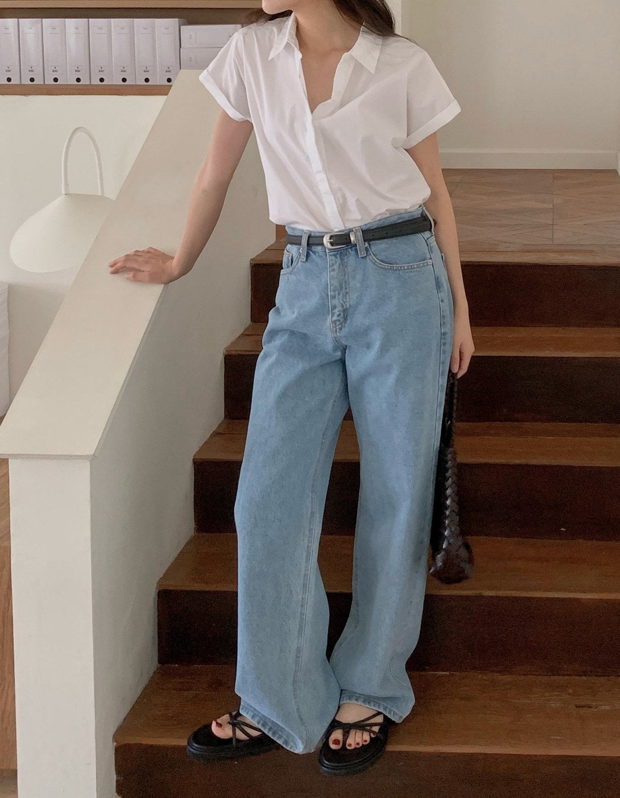 Cotton cabra shirt-3col